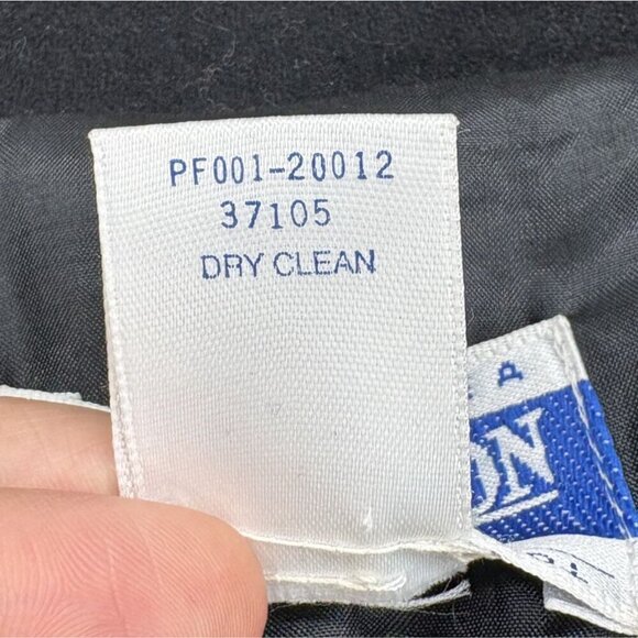 Vintage Pendleton Women's Petite Wool Blazer Jacket Size 12 Black Professional - Picture 5 of 11